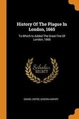 Cover of History of the Plague in London, 1665
