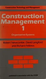 Cover of Construction management