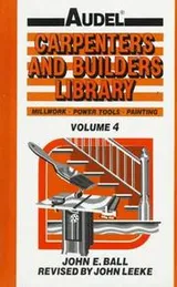Cover of Millwork, power tools, painting