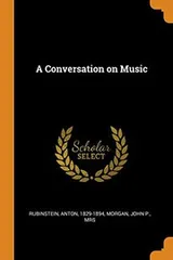 Cover of A Conversation on Music