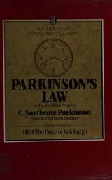 Cover of Parkinson's law, or, The pursuit of progress