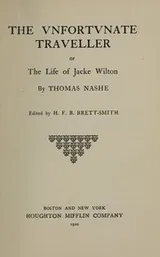 Cover of The unfortunate traveller
