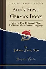 Cover of Ahn's First German Book