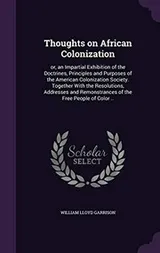 Cover of Thoughts on African Colonization