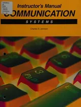 Cover of Communication systems