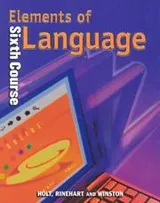 Cover of Elements of Language