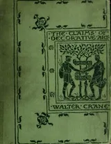 Cover of The claims of decorative art