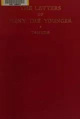Cover of The letters of Pliny the Younger