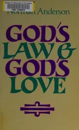 Cover of God's law and God's love