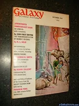 Cover of Galaxy Magazine, October 1967