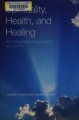 Cover of Spirituality, health, and healing