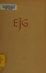 Cover of A biography & bibliography of Edgar Johnson Goodspeed