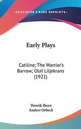 Cover of Early Plays