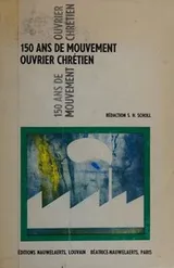 Cover of 150 ans de mouvement ouvrier chrétien en Europe de l'Ouest, 1789-1939