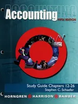 Cover of Accounting, Chapters 1-23