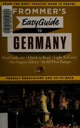 Cover of Germany - Frommer's EasyGuide