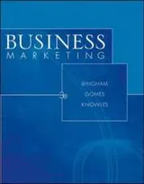 Cover of Business marketing