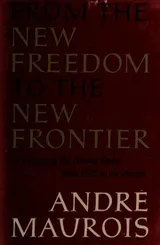 Cover of From the New Freedom to the New Frontier