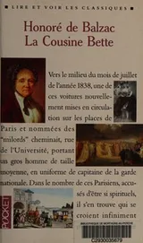Cover of La cousine Bette