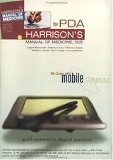 Cover of Harrison's Manual of Medicine, 15/e for PDA
