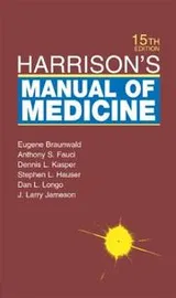 Cover of Harrison's Manual of Medicine, 15/e PDA/Book Pack