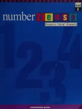 Cover of Number sense