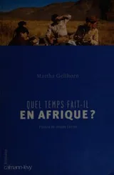 Cover of Quel temps fait-il en Afrique?