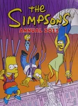 Cover of The Simpsons annual 2011