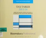 Cover of Tax tables 2013/14