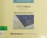Cover of Tax Tables 2014/15