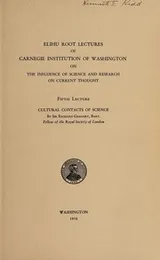 Cover of Cultural contacts of science