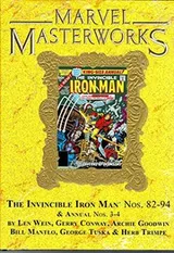 Cover of Marvel Masterworks Vol 266 Invincible Iron Man #82-94 Gold LE 666