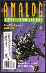 Cover of Analog Science Fiction and Fact, February 2001
