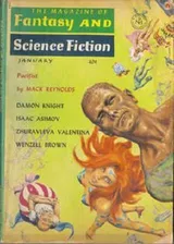 Cover of The Magazine of Fantasy and Science Fiction, January 1964