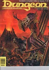 Cover of Dungeon Magazine 24