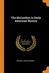 Cover of The McCarthys in Early American History