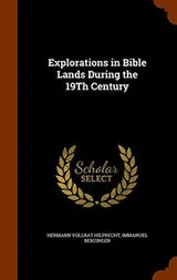 Cover of Explorations in Bible Lands During the 19Th Century