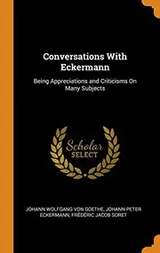 Cover of Conversations With Eckermann