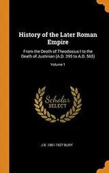 Cover of History of the Later Roman Empire