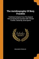 Cover of The Autobiography Of Benj. Franklin