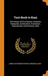 Cover of Text-Book to Kant