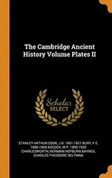 Cover of The Cambridge Ancient History Volume Plates II