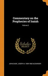 Cover of Commentary on the Prophecies of Isaiah; Volume 2