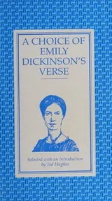 Cover of A choice of Emily Dickinson's verse