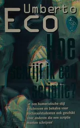 Cover of Hoe schrijf ik een scriptie