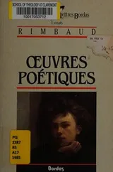 Cover of Oeuvres Poetiques