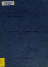 Cover of Excavations in Eastern Crete