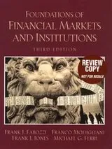 Cover of Foundations of Financial Markets and Institutions (3rd Edition)