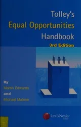 Cover of Tolley's equal opportunities handbook