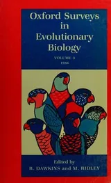 Cover of Oxford surveys in evolutionary biology